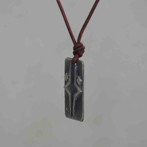 Ashoka Tano necklace Fulcrum Star Wars Fan art pendant Stainless steel Hnamde in USA