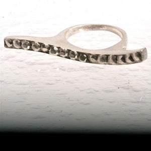 925 Sterling Silver Wave Ring Size 6 - Zulasurfing Jewelry
 - 2