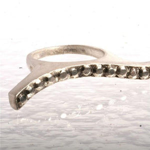 925 Sterling Silver Wave Ring Size 6 - Zulasurfing Jewelry
 - 3