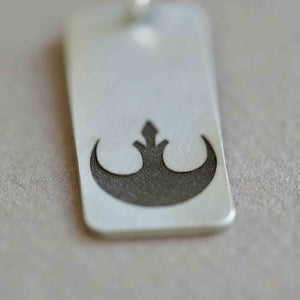 Rebel Alliance insignia Logo Necklace Star Wars Jewelry Clone Wars rebellion