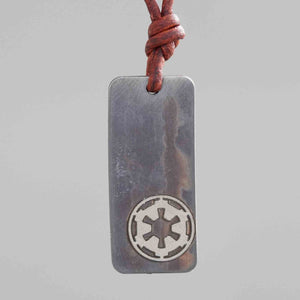Galactic Empire Necklace Imperial Crest pendant Star Wars gift