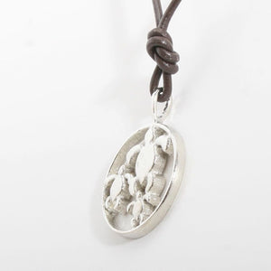 Sea Turtle Pendant Necklace - Zulasurfing Jewelry
 - 3