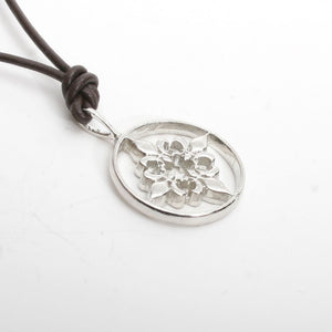 Fleur De Lis Pewter pendant 