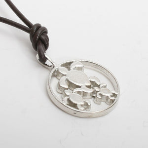 Sea Turtle Pendant Necklace - Zulasurfing Jewelry
 - 2