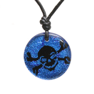 surfer skull necklace