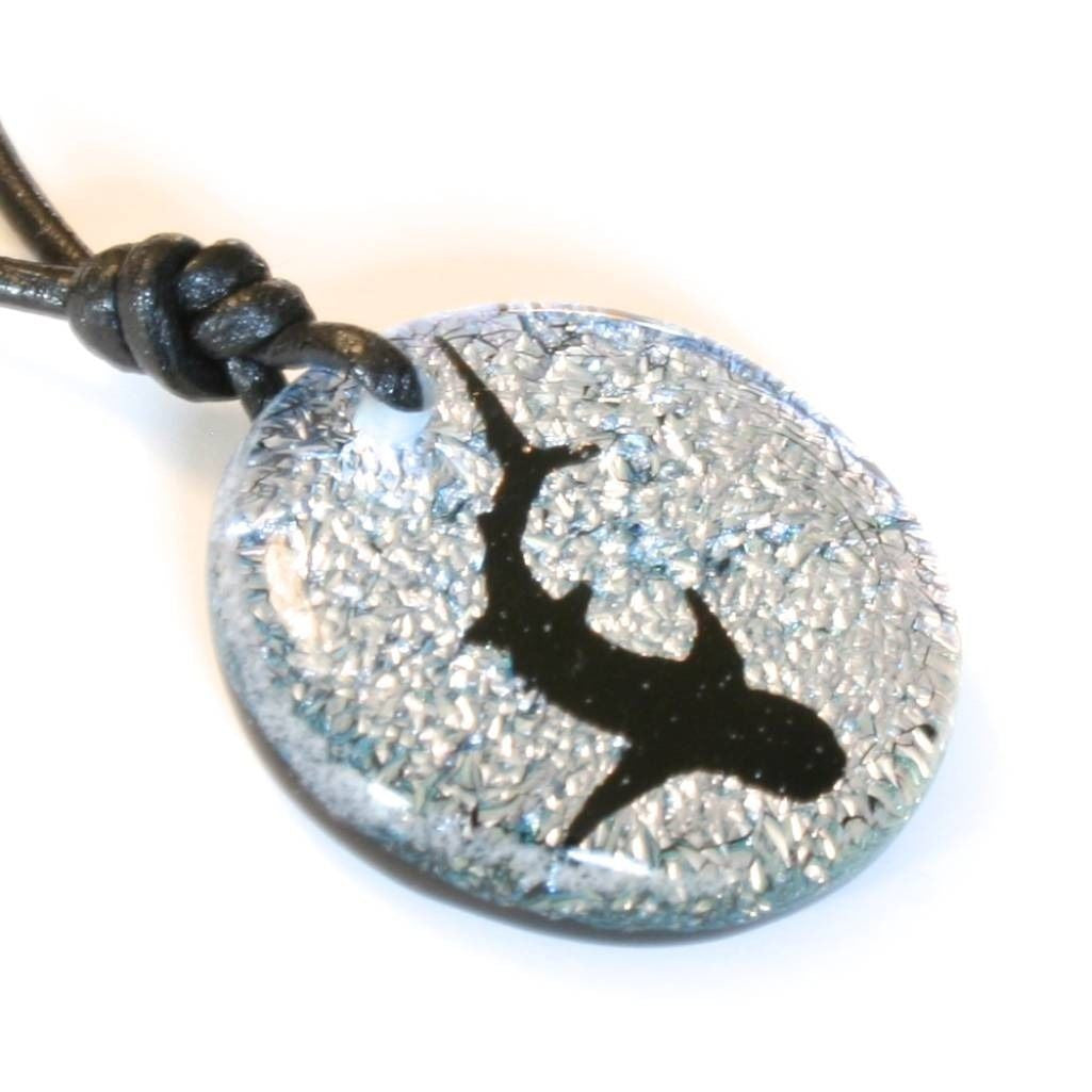 Pewter Whale Shark Necklace - Close 2 UR Heart