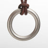 Surfer Necklace with stainless steel ring Pendant - Zulasurfing Jewelry
 - 1