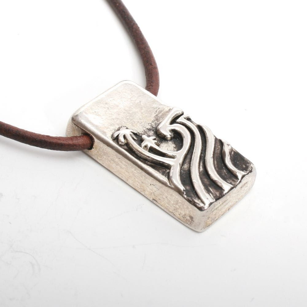 surfer necklace