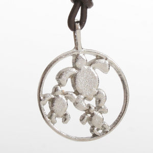 Sea Turtle Pendant Necklace - Zulasurfing Jewelry
 - 1