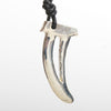 Surfer Necklace with surfboard fins Pendant - Zulasurfing Jewelry
 - 1