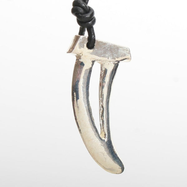 Surfer Necklace with surfboard fins Pendant - Zulasurfing Jewelry
 - 1
