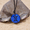 gemini zodiac pendant