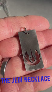 Jedi order Crest Logo Necklace Star Wars Jewelry Leia luke skywalker