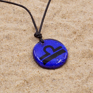 libra zodiac pendant 