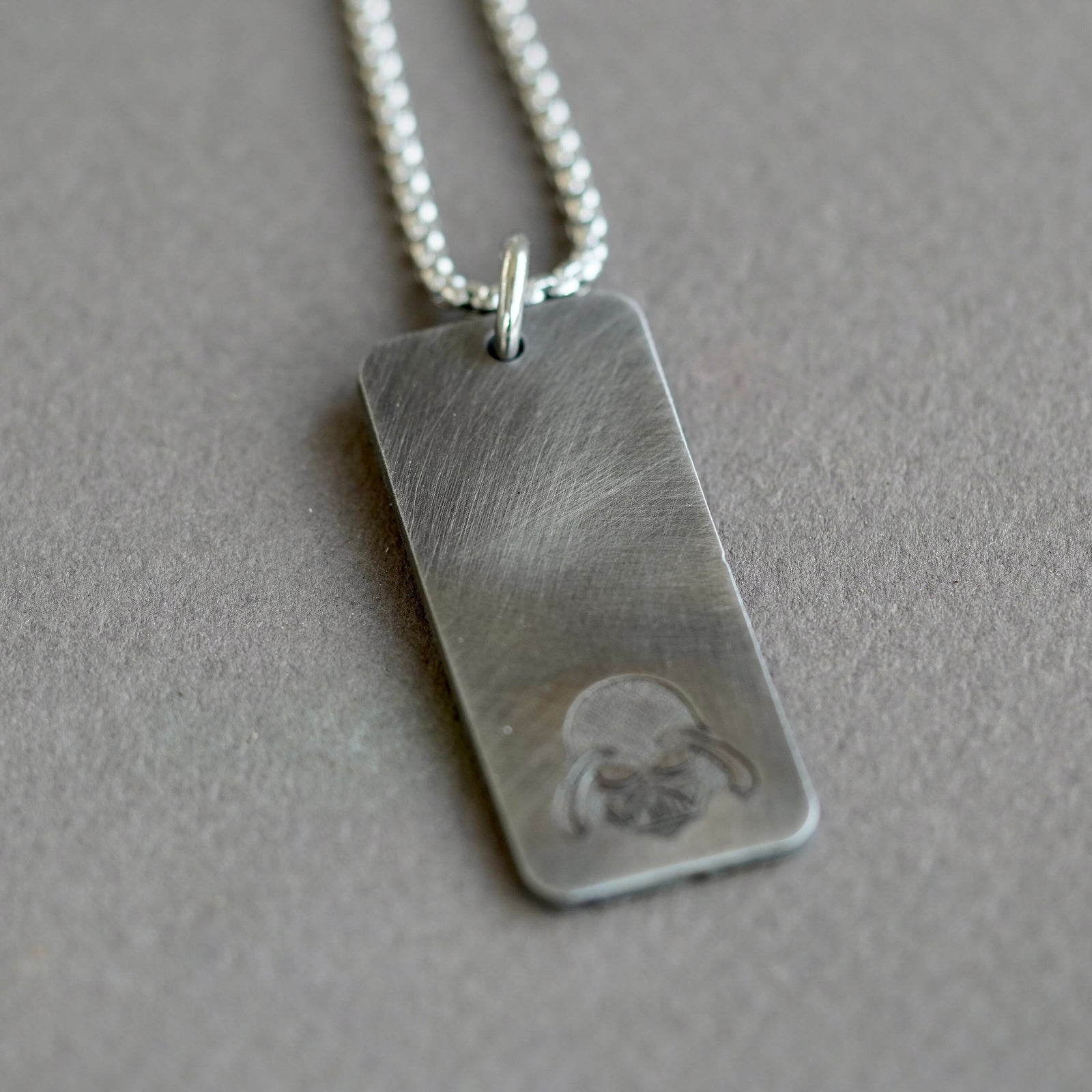 Darth Vader Helmet Necklace star wars fan art gift Handmade in the USA