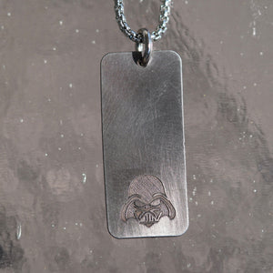 Darth Vader Helmet Necklace star wars fan art gift Handmade in the USA