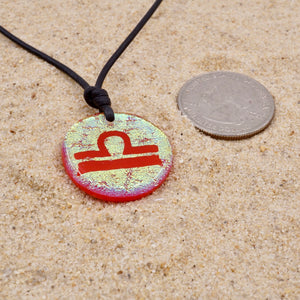 libra zodiac necklace
