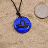 libra zodiac pendant 