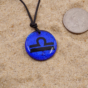 libra zodiac pendant 