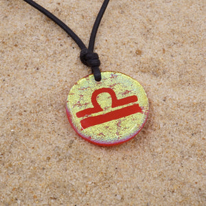 libra zodiac necklace