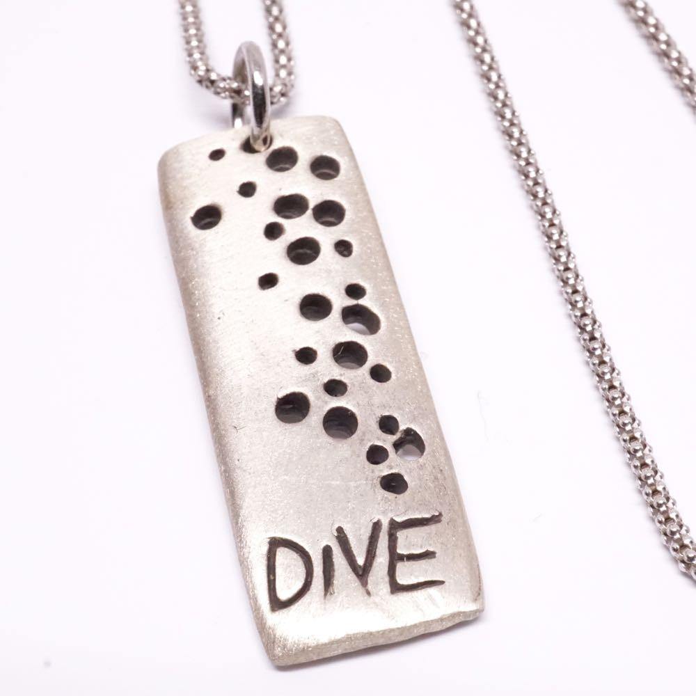 scuba diving necklace