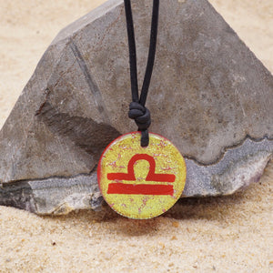 libra zodiac necklace