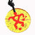 Surfer necklace with Hawaiian Petroglyph Glass Pendant - Zulasurfing Jewelry
