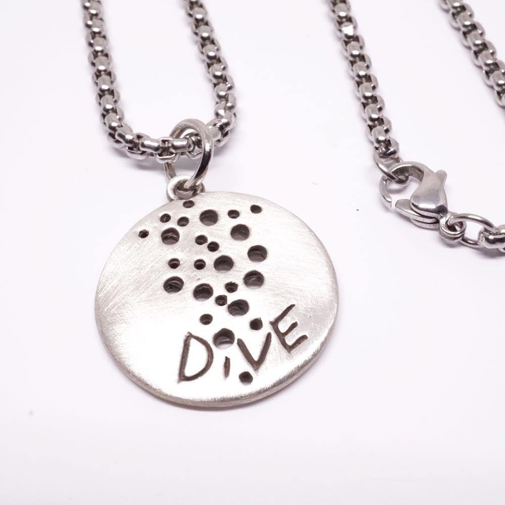 scuba diver necklace