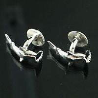 Hammerhead Shark Cufflinks - Zulasurfing Jewelry
