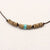 Surfer Necklace  Leather cord 
