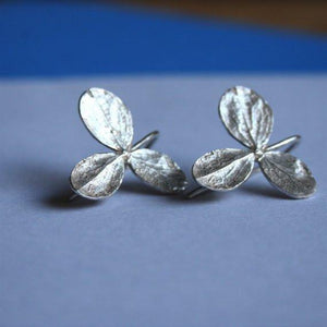 Organic leaf Earrings - Zulasurfing Jewelry
 - 1