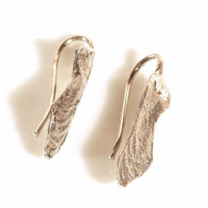 Delicate 925 Sterling Silver Helicopter leaf Earrings - Zulasurfing Jewelry
 - 2