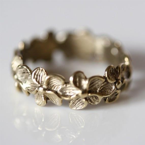 Silver Plumeria flower Ring size 5.5 - Zulasurfing Jewelry
