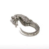 Sterling silver seahorse ring size 5-6.5 - Zulasurfing Jewelry
 - 3