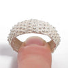 sea urchin band ring in sterling silver size 9 - Zulasurfing Jewelry
 - 1