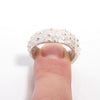 Sterling silver sea urchin band ring size 6.5 - Zulasurfing Jewelry
 - 1