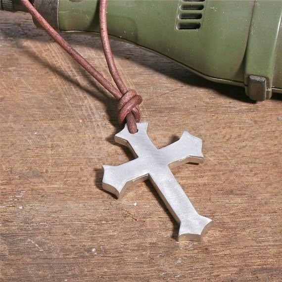 Surfer Necklace with Cross Pendant - Zulasurfing Jewelry
 - 2