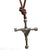 Surfer Necklace with Cross Pewter Pendant - Zulasurfing Jewelry
 - 1
