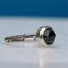 Sterling silver branch engagement ring with a rose cut black spinel - Zulasurfing Jewelry
 - 5
