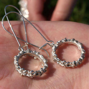 925 Sterling Silver plumeria flower Earrings - Zulasurfing Jewelry
 - 3