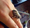 Sterling silver vintage style solid silver ring size 6 - Zulasurfing Jewelry
 - 2