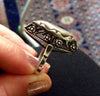 Sterling silver vintage style solid silver ring size 6 - Zulasurfing Jewelry
 - 5