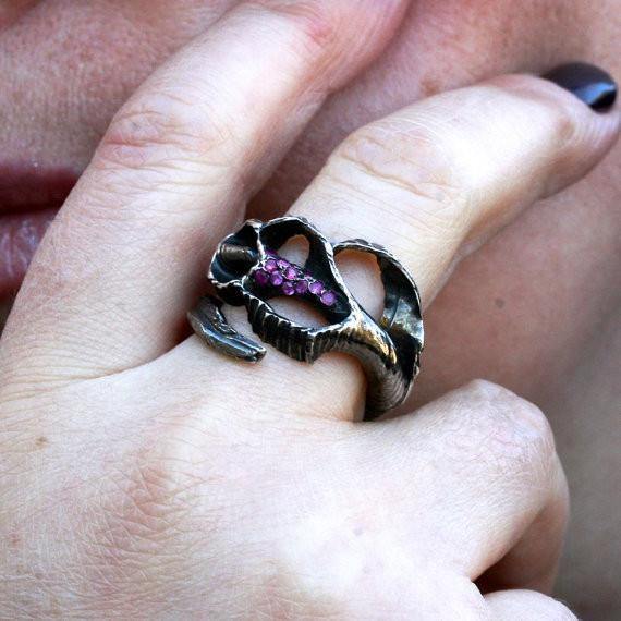 Sterling silver sliced shell ring - Zulasurfing Jewelry
 - 3