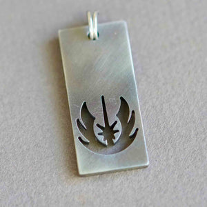 Jedi order Crest Logo Necklace Star Wars Jewelry Leia luke skywalker