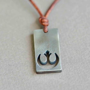 Rebel Alliance Necklace Star Wars Jewelry Leia Organa luke skywalker