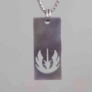 Jedi order Crest Logo Necklace Star Wars Jewelry Leia luke skywalker