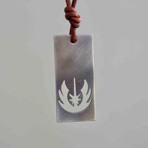 Jedi order Crest Logo Necklace Star Wars Jewelry Leia luke skywalker