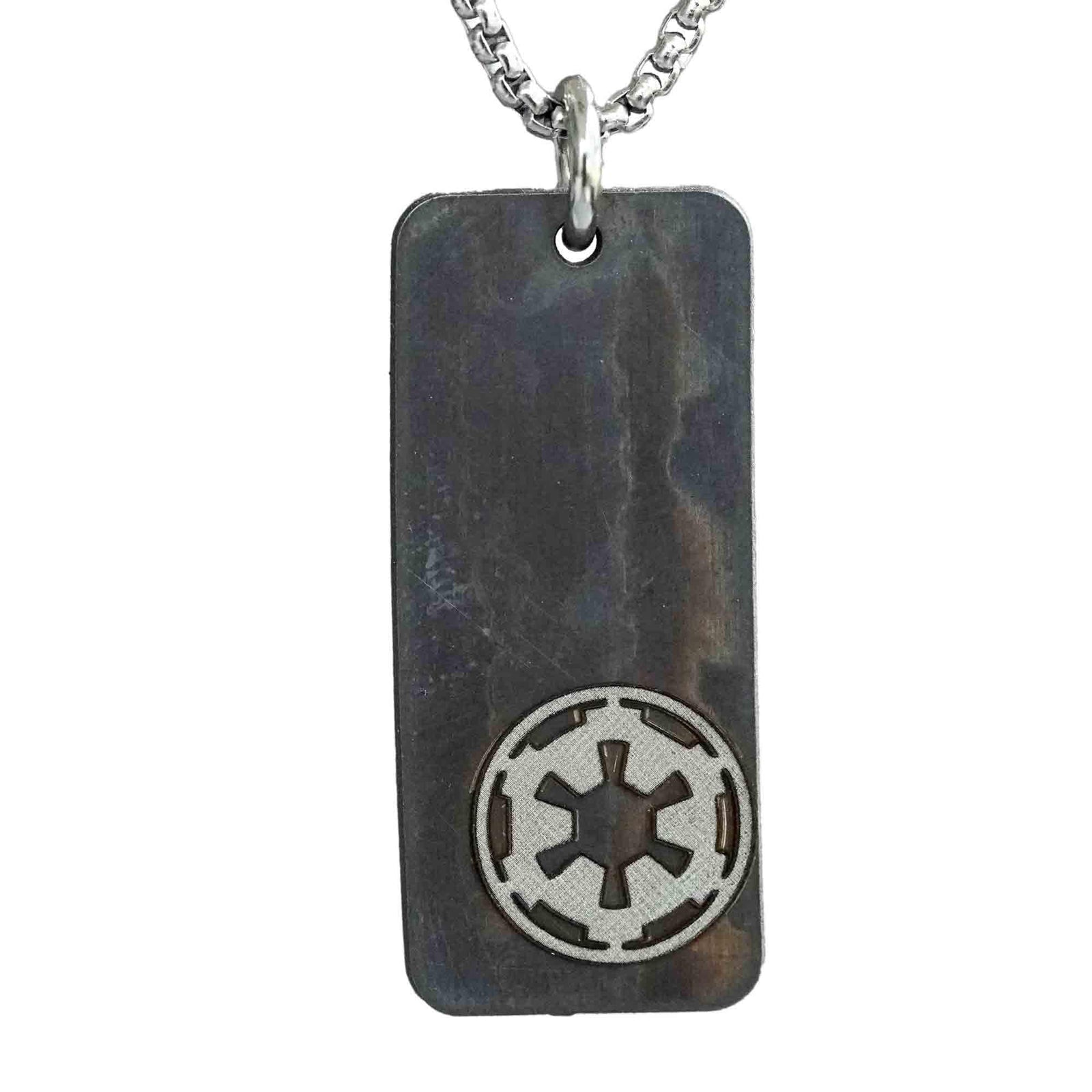 Galactic Empire Necklace Imperial Crest pendant Star Wars gift