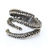 Octopus tentacle claw ring, side angle showing claw detail