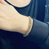Octopus tentacle cuff bracelet, close-up of suction cup texture